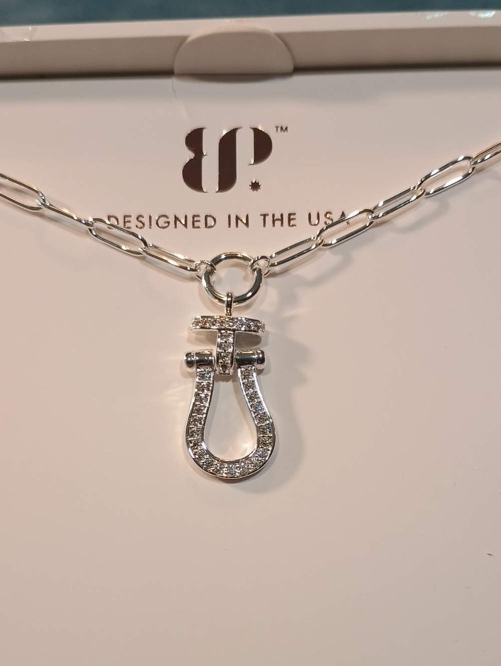 Bp Silver Pendant Necklace - Silver Missing A Necklace - Picture 2 of 4